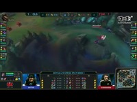 2017LCS北美春季赛第3周 CLG vs TSM 第3场
