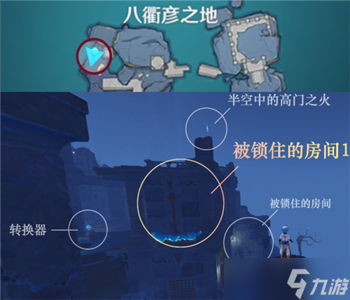 《原神》八衢彦之试炼高门之火位置介绍
